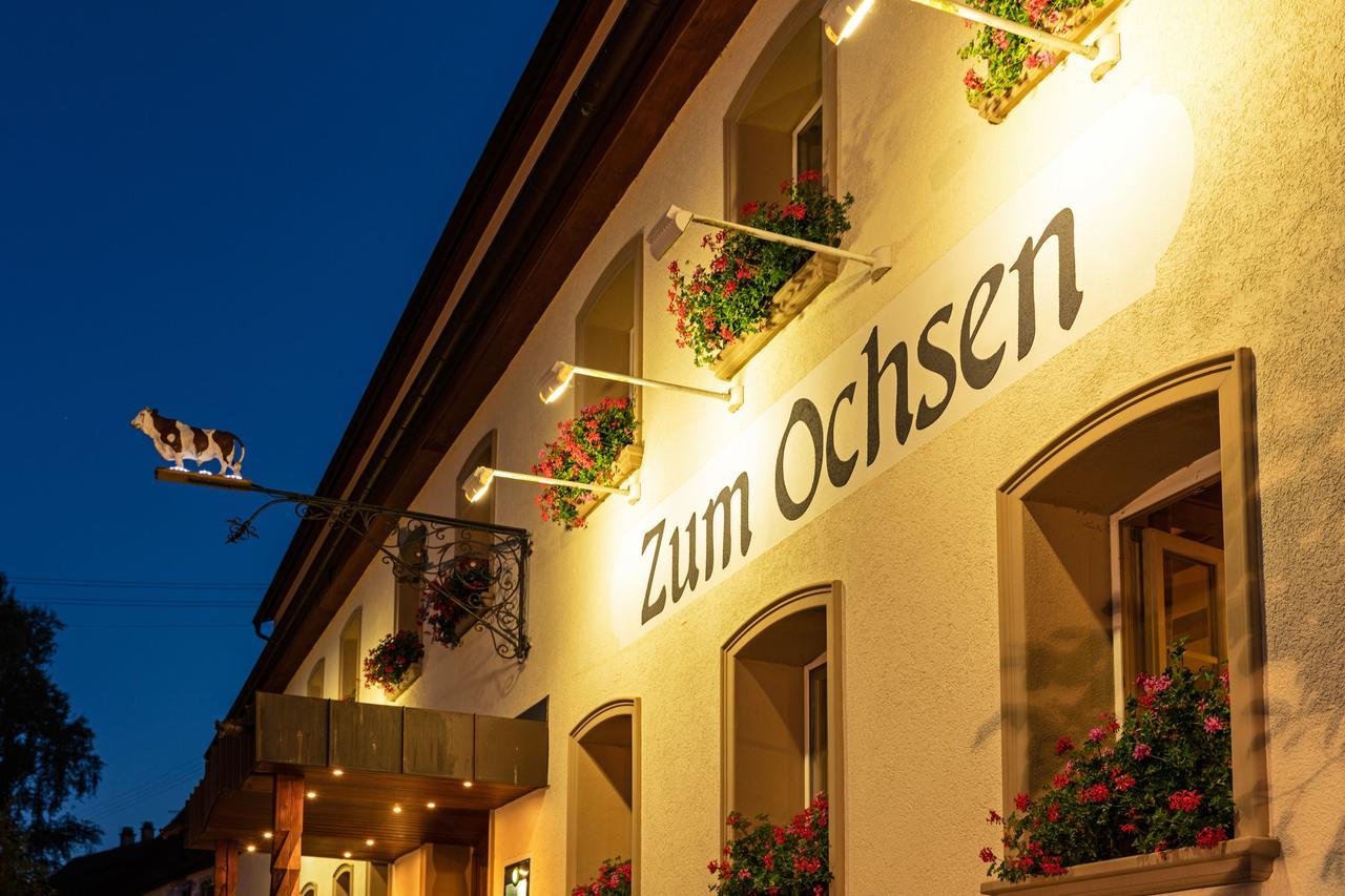Gasthof - Hotel Zum Ochsen Gmbh Berghulen Exteriér fotografie